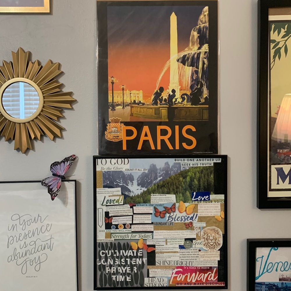 Paris poster print